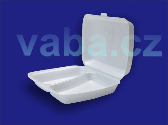 menu boxy na jídlo PP recyklovatelný